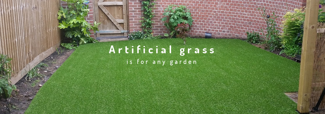 artificial grass is for any garden