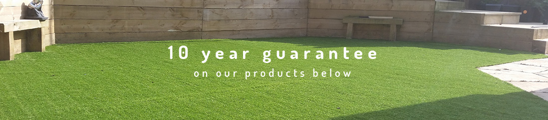 10 year guarantee on our products below