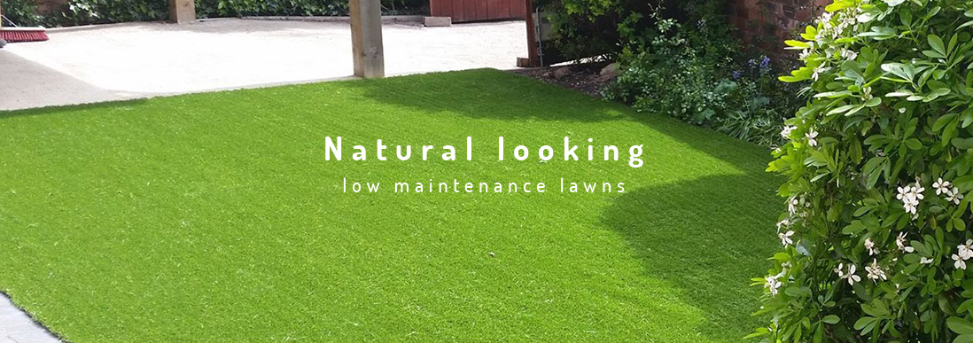 natural looking law maintenance lawns