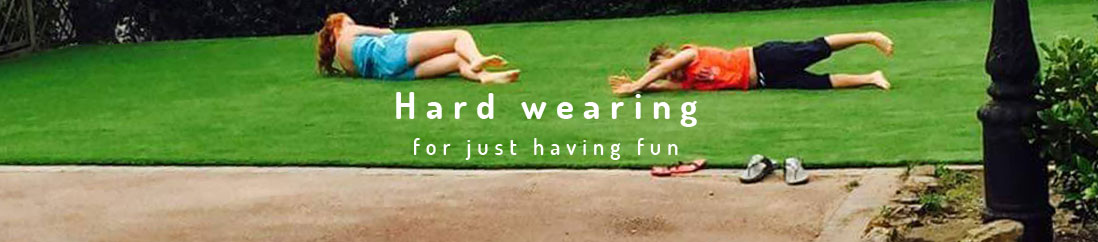 hard wearing artificial lawns